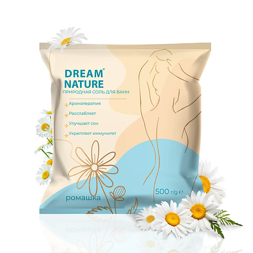 DREAM NATURE Природная соль для ванн "Ромашка" 500.0