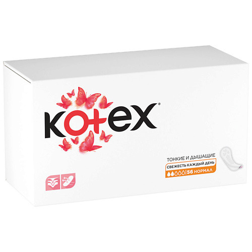 KOTEX Прокладки Ежедневные Нормал 56.0