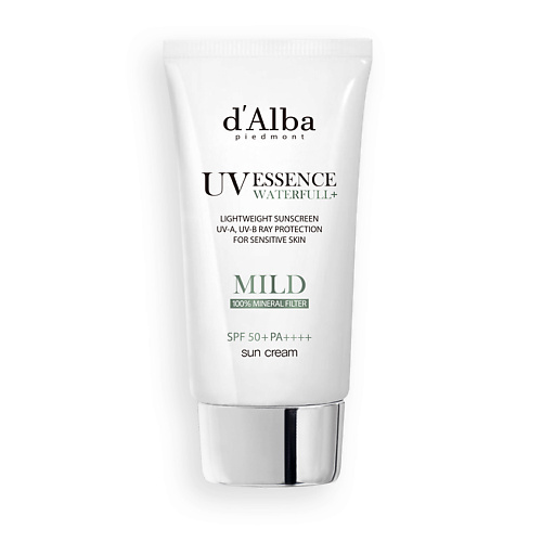 D`ALBA Солнцезащитный крем для лица Waterfull Mild Sun Cream SPF 50+ PA++++ 50.0