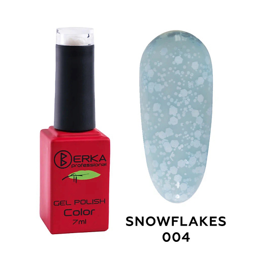 BERKA Гель-лак для ногтей Snowflakes
