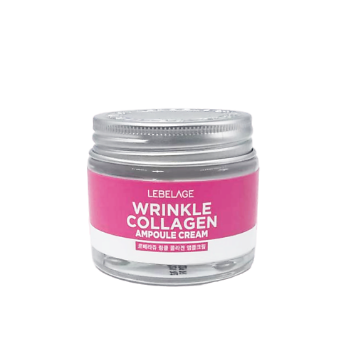LEBELAGE Крем для лица с Коллагеном ампульный Ampule Cream Wrinkle Collagen 70.0