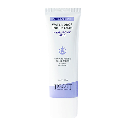 JIGOTT Крем для лица Aura Secret Hyaluronic Acid Water Drop Tone Up Cream 50.0