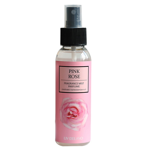 LIV DELANO Спрей-мист парфюмированный Fragrance mist parfume Pink Rose 100