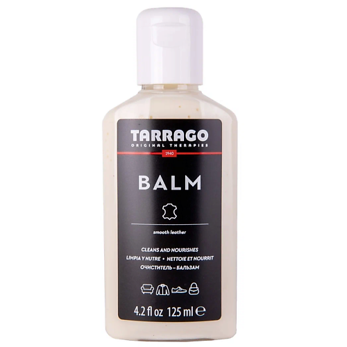 TARRAGO Бальзам крем для обуви, одежды, сумок Leather Care Balm 125