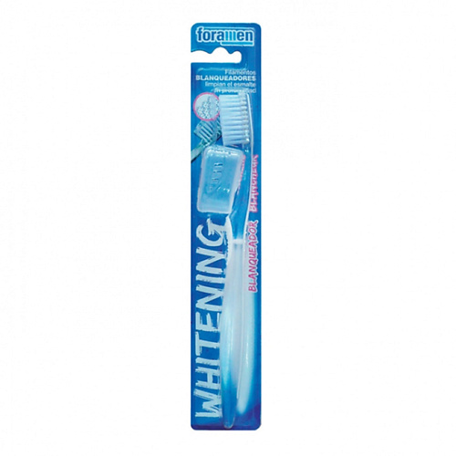 FORAMEN Whitening toothbrush Отбеливающая зубная щетка со фторидом натрия средней жесткости