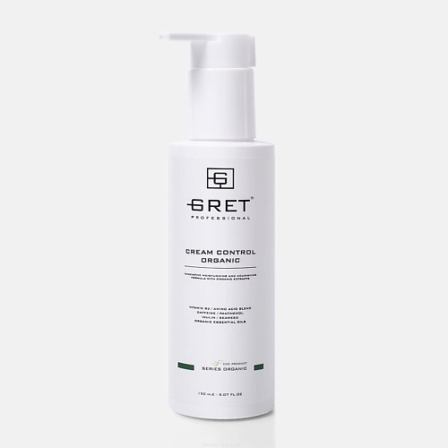GRET Professional Несмываемый крем для волос CREAM CONTROL ORGANIC 150.0