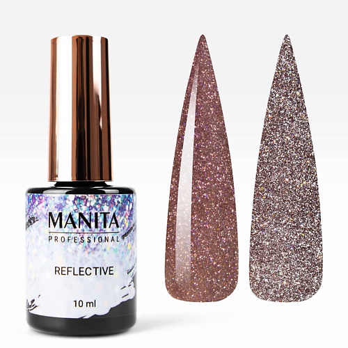 MANITA Professional Гель-лак для ногтей светоотражающий Reflective