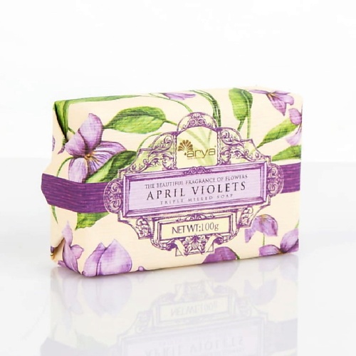 ARYA HOME COLLECTION Мыло April Violets 100.0