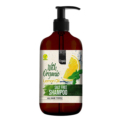 DOXA Шампунь с органическим маслом лимона,для всех типов волос 900