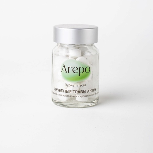 AREPO Зубная паста в таблетках Лечебные Травы Актив 50