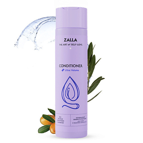 ZALLA Кондиционер для волос "Объем и уплотнение" 250.0