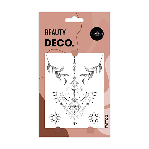 DECO. Набор переводных татуировок для тела ORIENT by Miami Tattoos переводная (Floral Charm)
