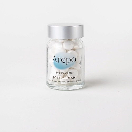 AREPO Зубная паста в таблетках Hyper Fresh 55