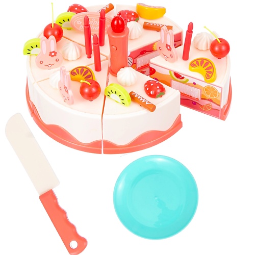 GIRL'S CLUB Игровой набор  "Повар", на липучках, световые эффекты, украшения для торта съёмные 1.0