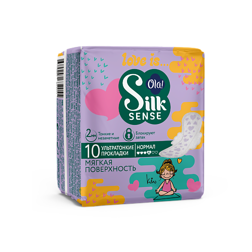 OLA! Silk Sense Teens ULTRA NORMAL прокладки ультратонкие Мягкая поверхность микс 20.0