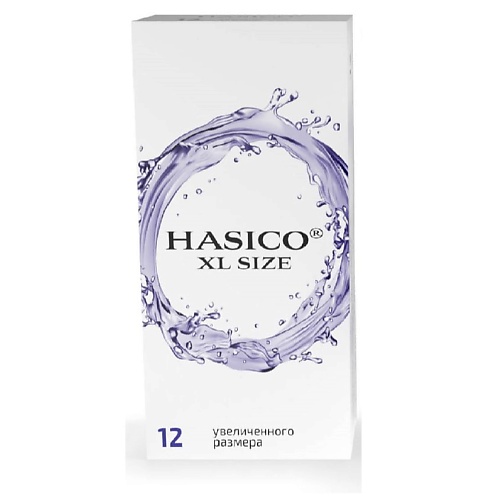 HASICO Презервативы xl size (гладкие увеличенного размера) 12.0