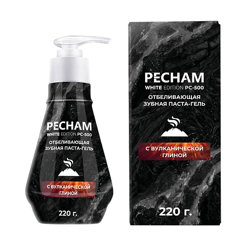 PECHAM Зубная паста с дозатором отбеливающая 220.0