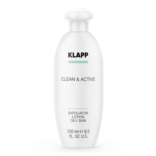 KLAPP COSMETICS Эксфолиатор для жирной кожи CLEAN&ACTIVE Exfoliator Oily Skin 250.0
