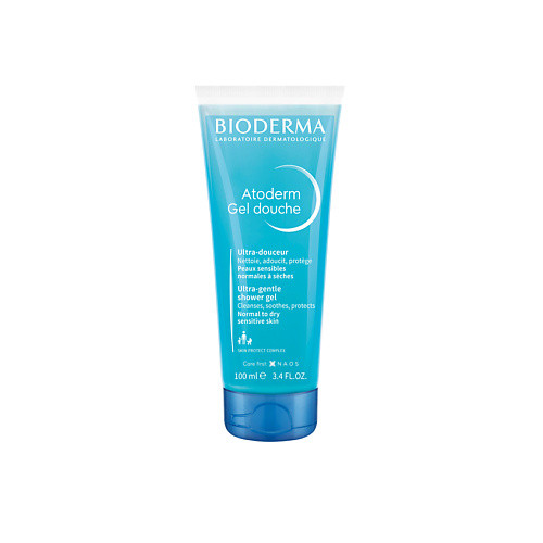 BIODERMA Мягкий очищающий гель для душа для нормальной, сухой и атопичной кожи Atoderm 100.0