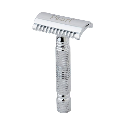 PEARL SHAVING Т образный станок с закрытым гребнем SSH-01 Chrome (Close comb) 1.0