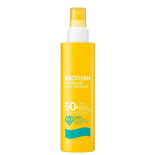BIOTHERM Солнцезащитный спрей для нормальной и чувствительной кожи Waterlover Milky Sun Spray SPF50 200.0