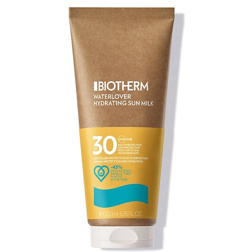 BIOTHERM Увлажняющее солнцезащитное молочко для всех типов кожи Waterlove Hydrating Sun Milk SPF30 200.0