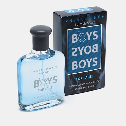 FORMULA SEXY Парфюмированный лосьон с феромонами Boys Top Label цитрусовые пряные древесные 100.0