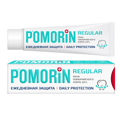 POMORIN Зубная паста Pomorin Regular  Ежедневная защита 100.0