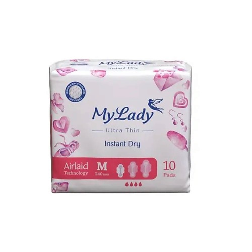 MYLADY Ультратонкие прокладки Instant Dry M 10.0