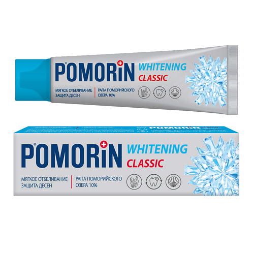 POMORIN Зубная паста Pomorin Classic Мягкое отбеливание 100.0