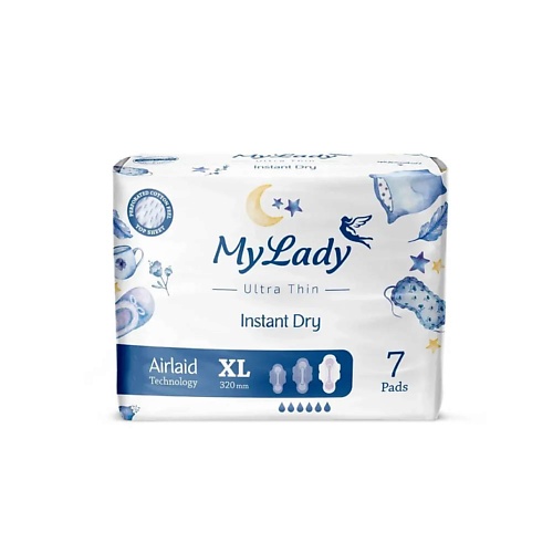 MYLADY Ультратонкие прокладки Instant Dry XL 7.0