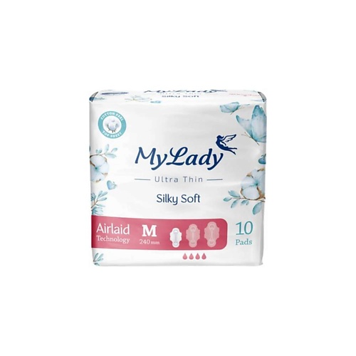 MYLADY Ультратонкие прокладки Silky Soft M 10.0
