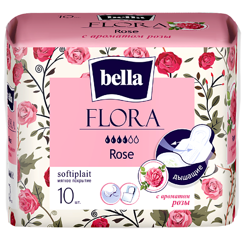 BELLA Прокладки  FLORA Rose 10.0