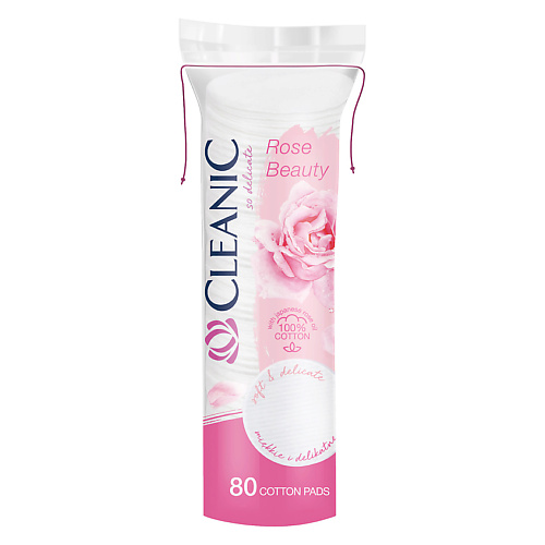 CLEANIC Rose Beauty Гигиенические ватные диски 80.0