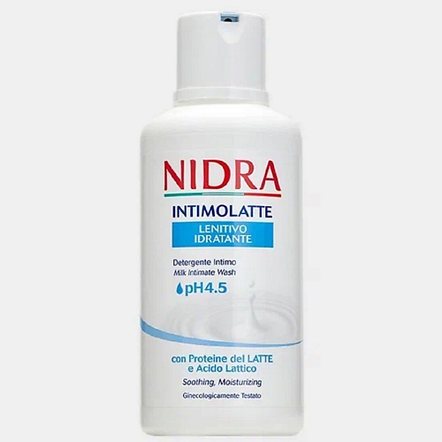 NIDRA Гель для интимной гигиены с молочными протеинами 500.0