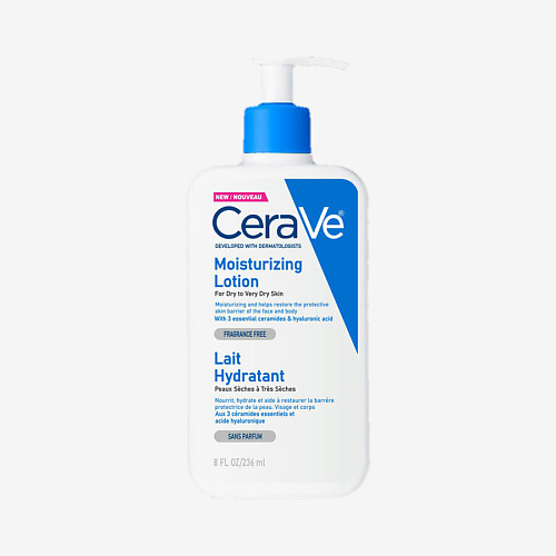 CERAVE Лосьон увлажняющий для сухой кожи с церамидами For Dry to Very Dry Skin 236.0