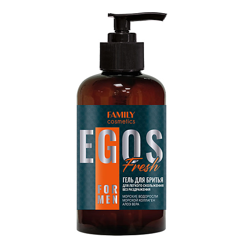 FAMILY COSMETICS Гель для бритья Fresh серии EGOS for men 285.0