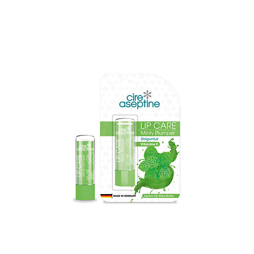 CIRE ASEPTINE Бальзам для ухода за губами с эффектом пухлых губ Mint Plumper Lip Care Balm 4.5