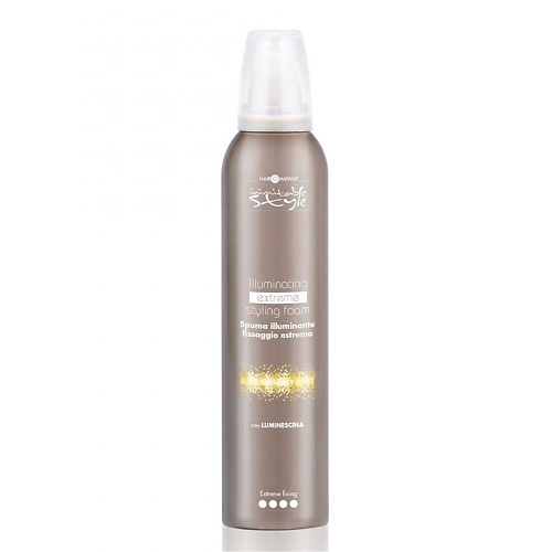 HAIR COMPANY Мусс придающий блеск СВЕРХСИЛЬНОЙ фиксации "Illuminating Extreme Styling Foam 250.0