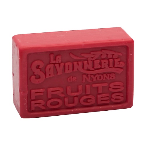 LA SAVONNERIE DE NYONS Мыло с красными ягодами прямоугольное 100.0