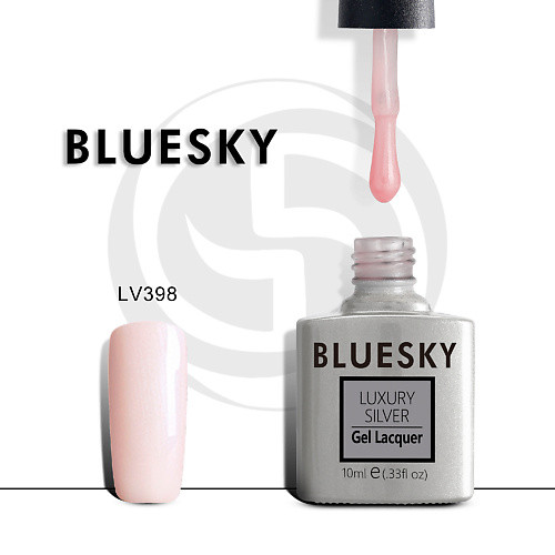 BLUESKY Гель-лак Luxury Silver Перламутровые облака