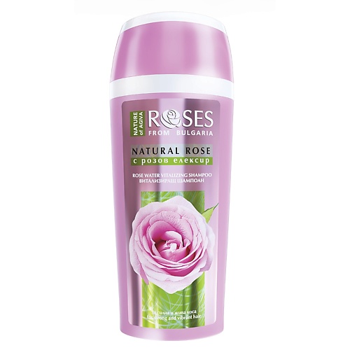 NATURE OF AGIVA Шампунь для волос ROSES(розовый эликсир) 250