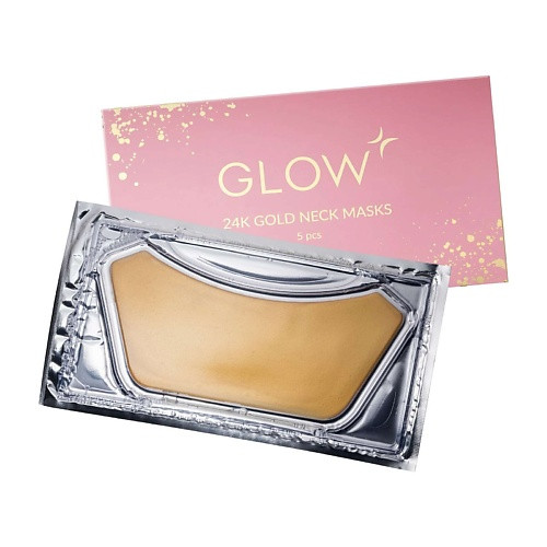 GLOW 24K GOLD CARE Маска (патчи) для шеи 5.0