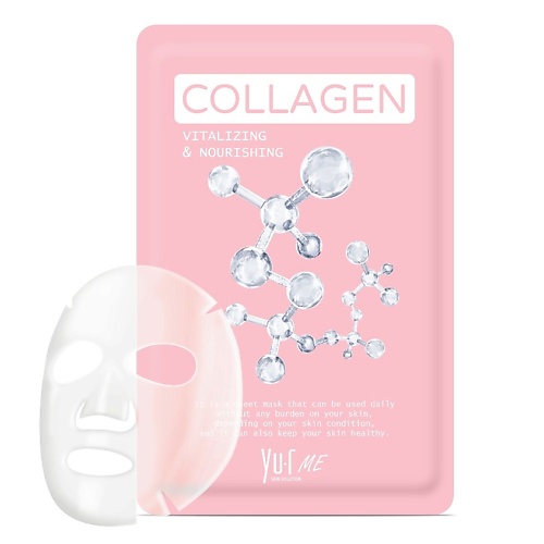 YU.R Тканевая маска для лица с коллагеном ME Collagen Sheet Mask 25