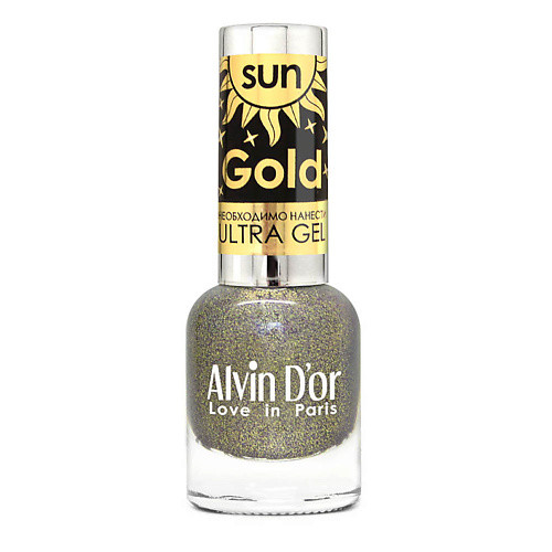 ALVIN D'OR ALVIN D’OR Лак для ногтей SUN GOLD, 01 Солнечная роза