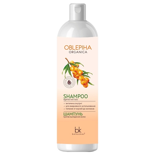 BELKOSMEX Oblepiha Organica  Шампунь против выпадения волос 400.0