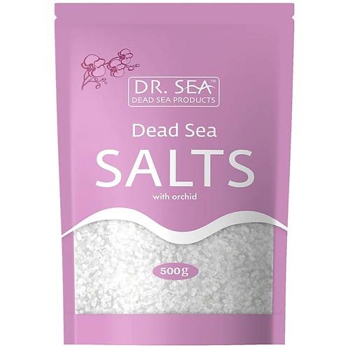 DR. SEA Натуральная минеральная соль Мертвого моря обогащенная экстрактом орхидеи 500.0
