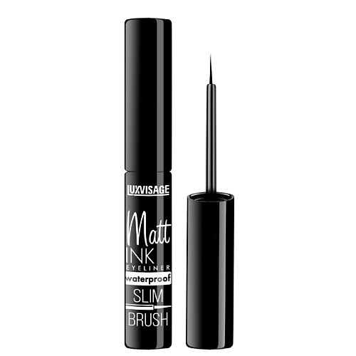 LUXVISAGE Водостойкая матовая подводка для глаз Matt INK Waterproof