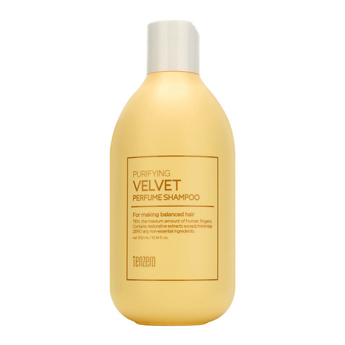 TENZERO Парфюмированный шампунь с ароматом свежести Purifying Velvet