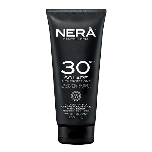 NERA PANTELLERIA Крем для тела солнцезащитный SPF 30 Solare Alta Protezione